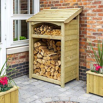 Premium Heritage Single Log Store