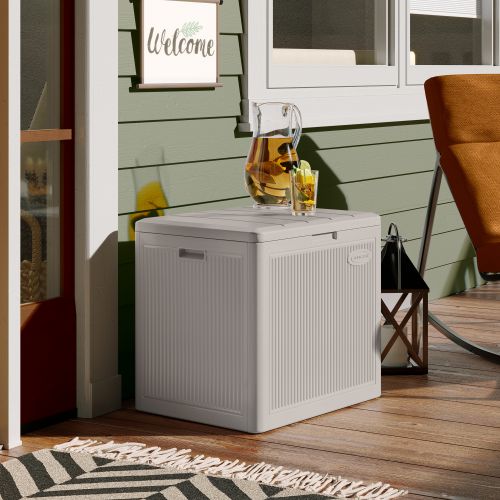 New York 83L Storage Box - French Grey